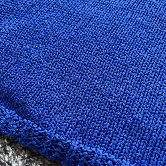 Polo Ralph Lauren Womens Large Blue Sweater Knit Pullover - Picture 6 of 8